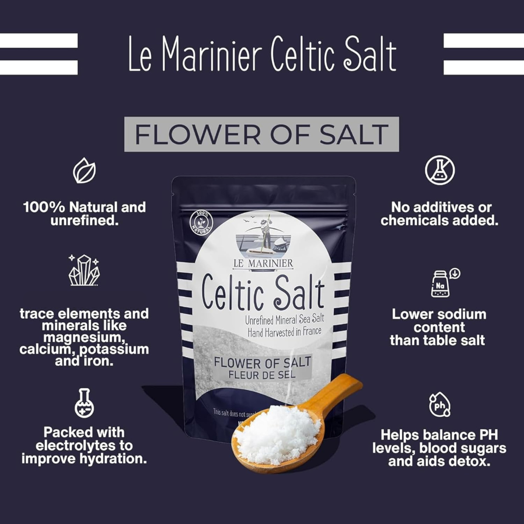 Le Marinier Celtic Salt Flower of Salt 8.81oz / 250g